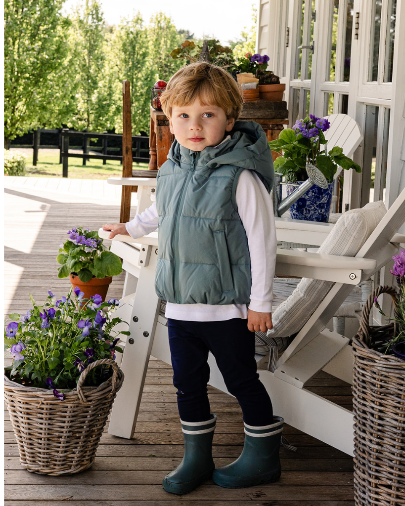 Puffer Vest - Moss