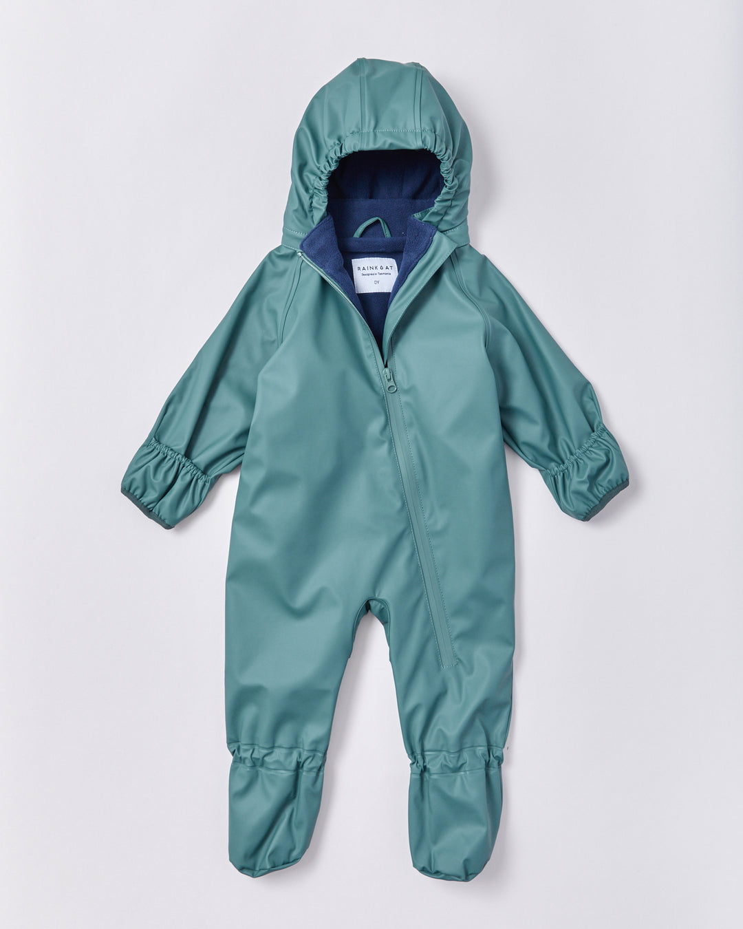Snowsuit Crawlers | Forest Green | Rainkoat