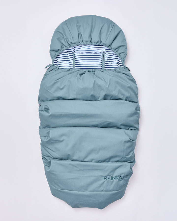 Pram Footmuff | Moss | Rainkoat