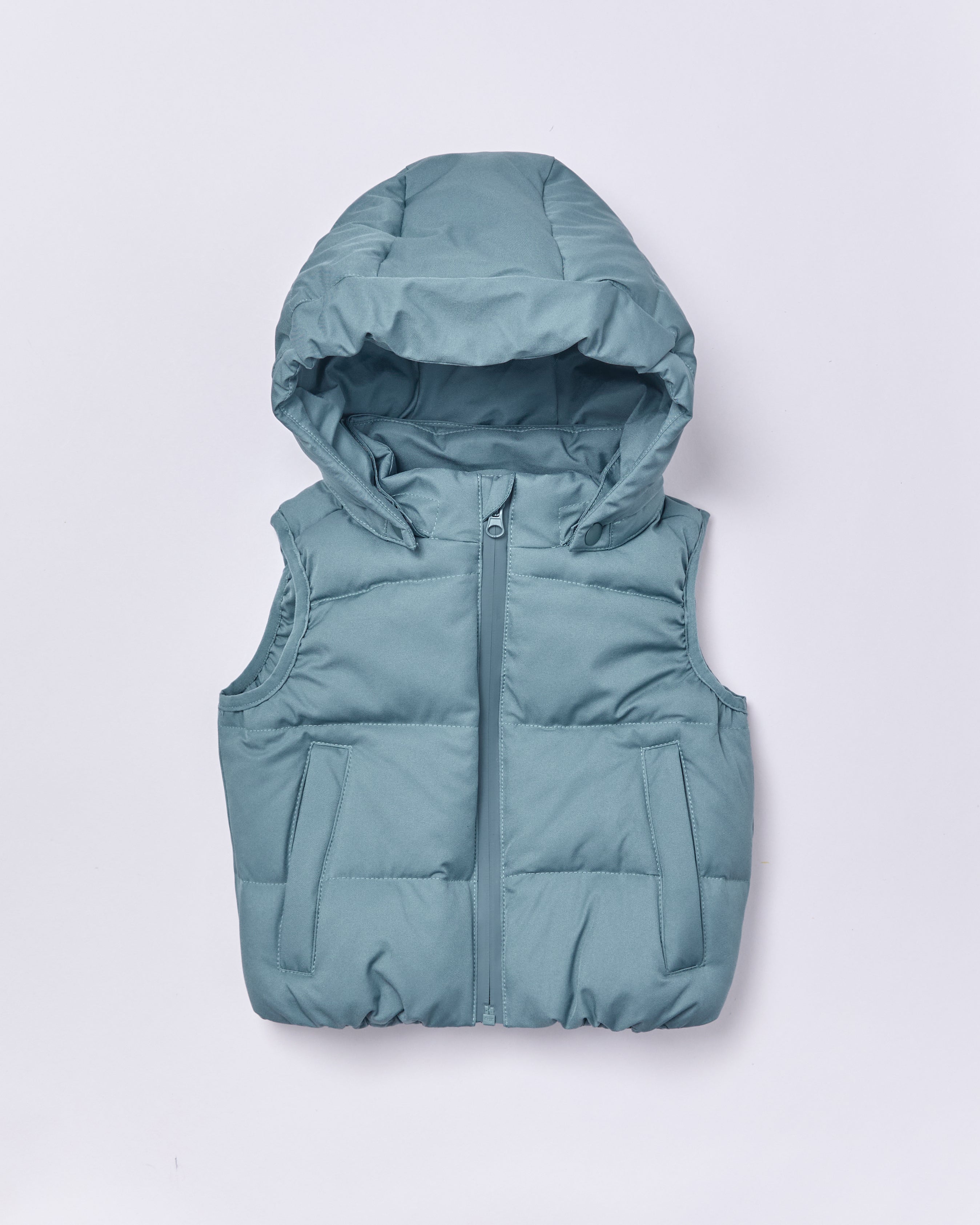 Puffer Vest - Moss