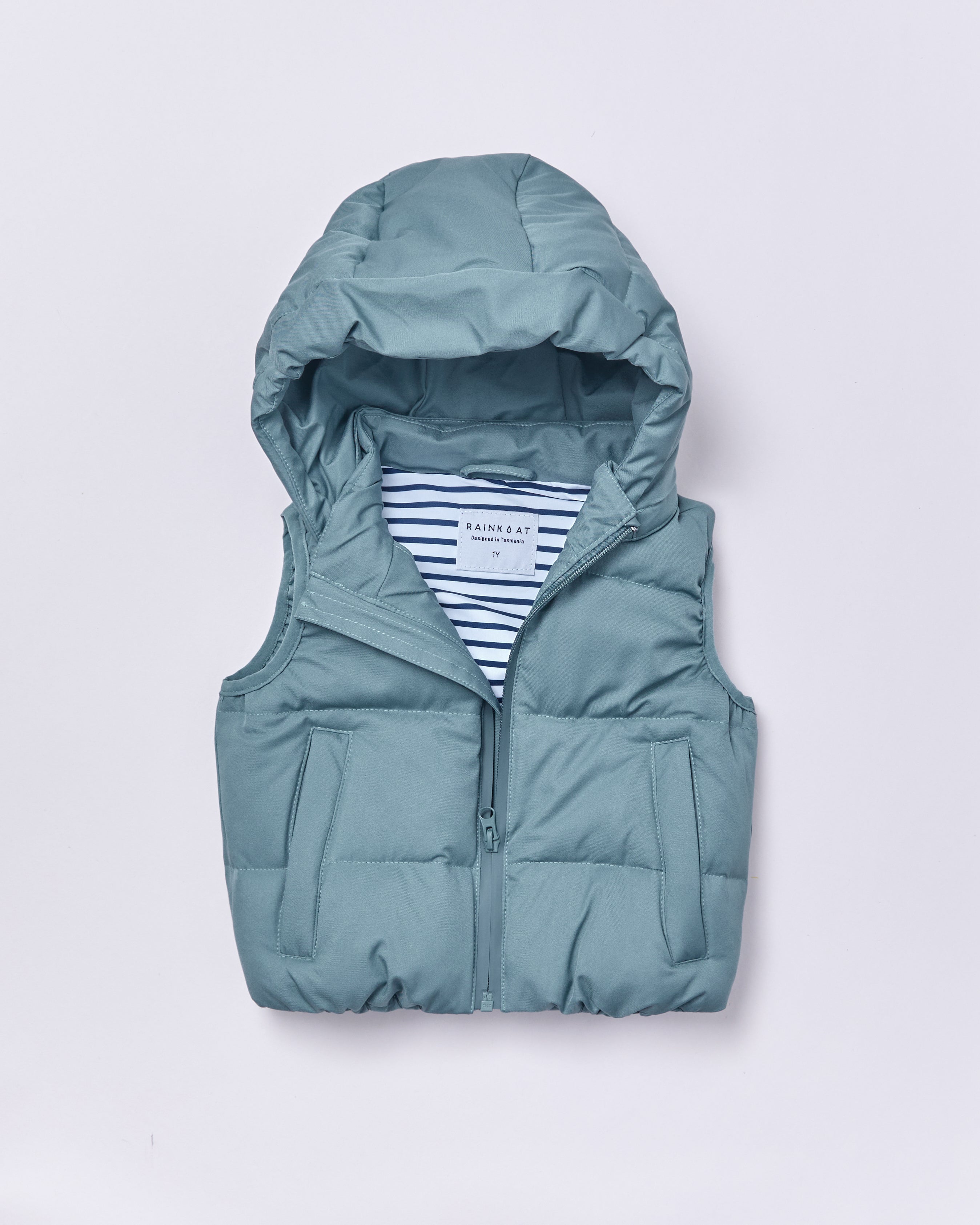 Puffer Vest | Moss | Rainkoat