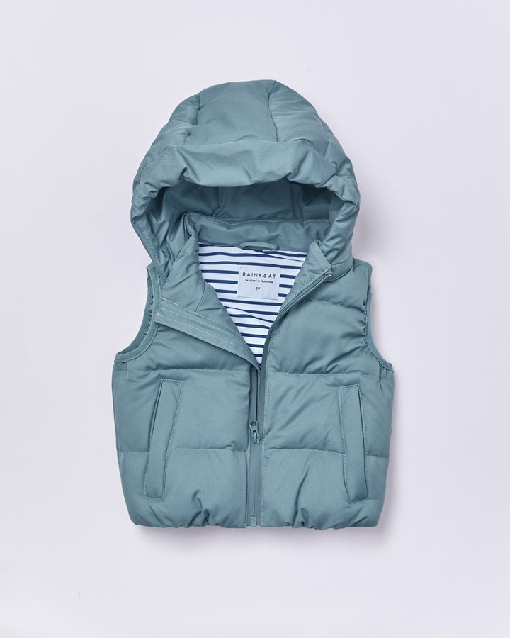 Puffer Vest | Moss | Rainkoat