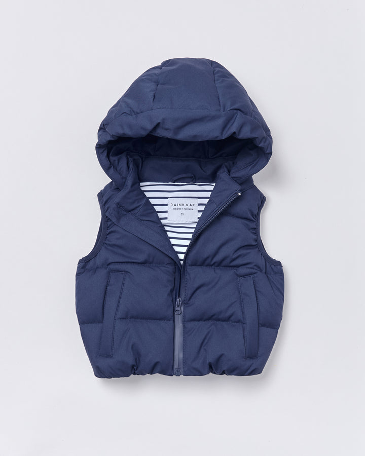 Puffer Vest | Midnight Navy | Rainkoat