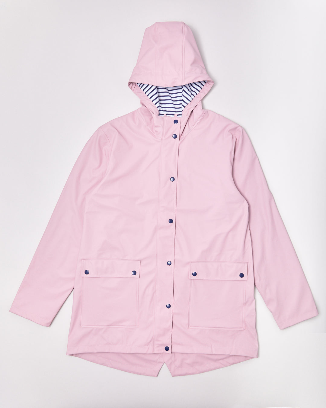 Women's Stripy Sailor - Blush Pink - Rainkoat 2