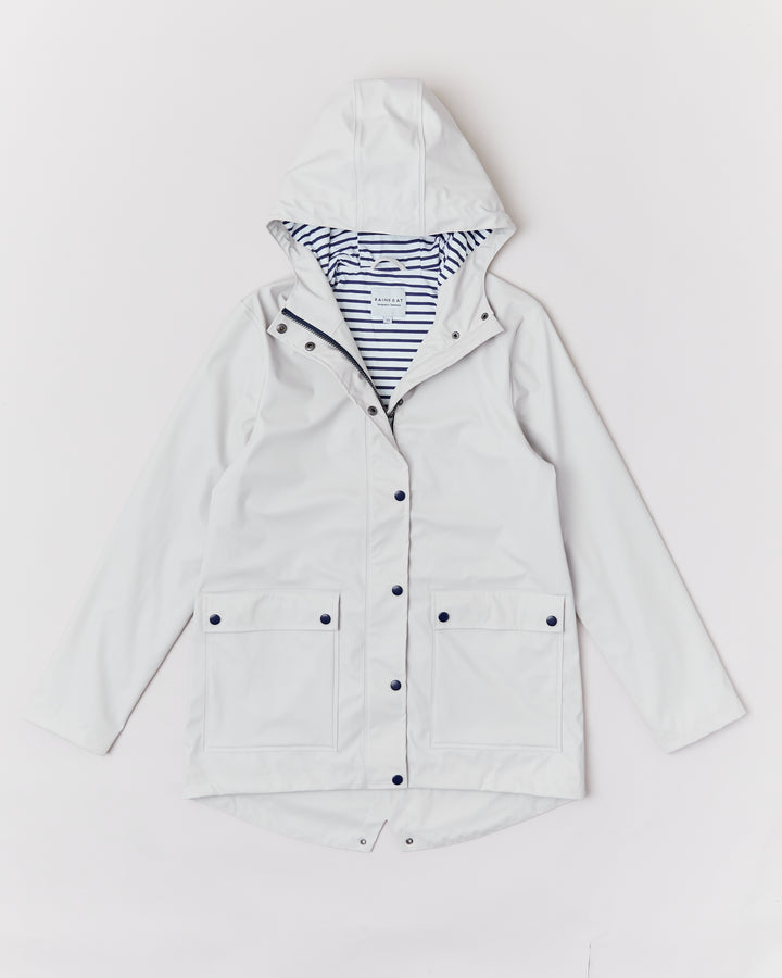 Women's Stripy Sailor | Stone | Rainkoat