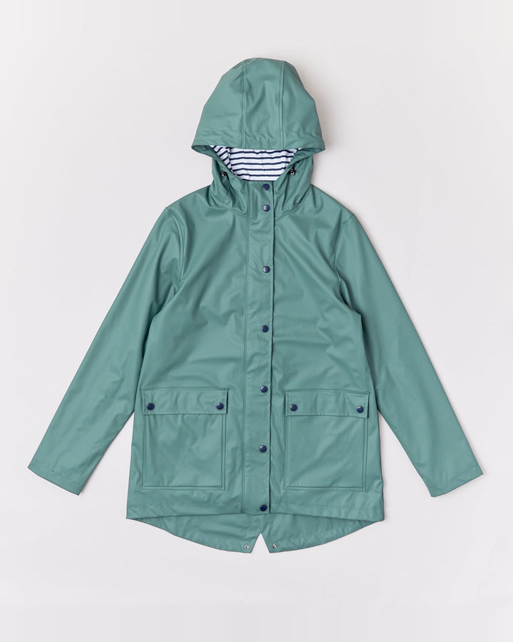 Adult Stripy Sailor - Forest Green