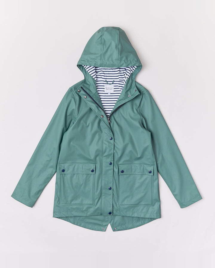 Adult Stripy Sailor - Forest Green