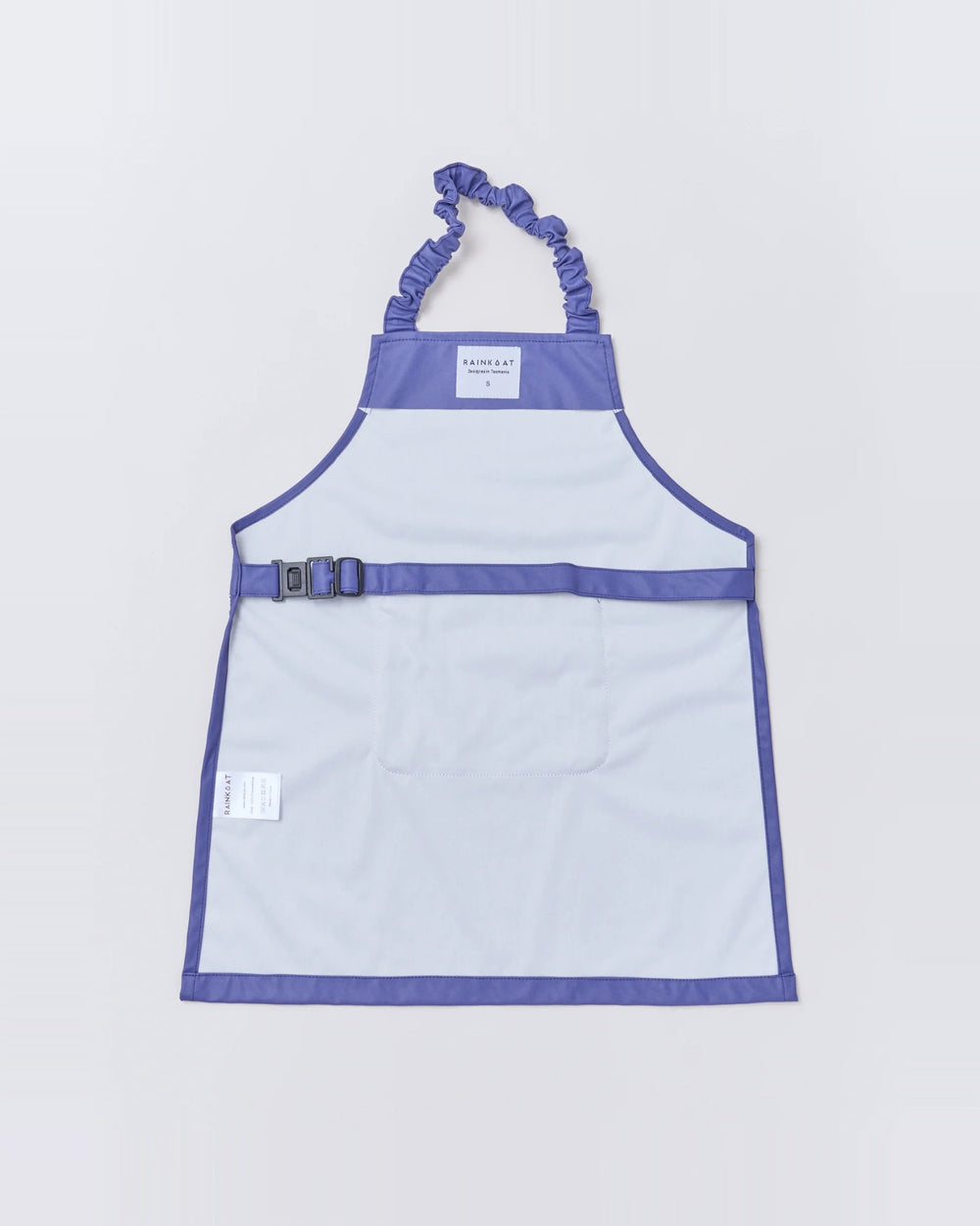 Kids waterproof apron in Skipper Blue | Rainkoat