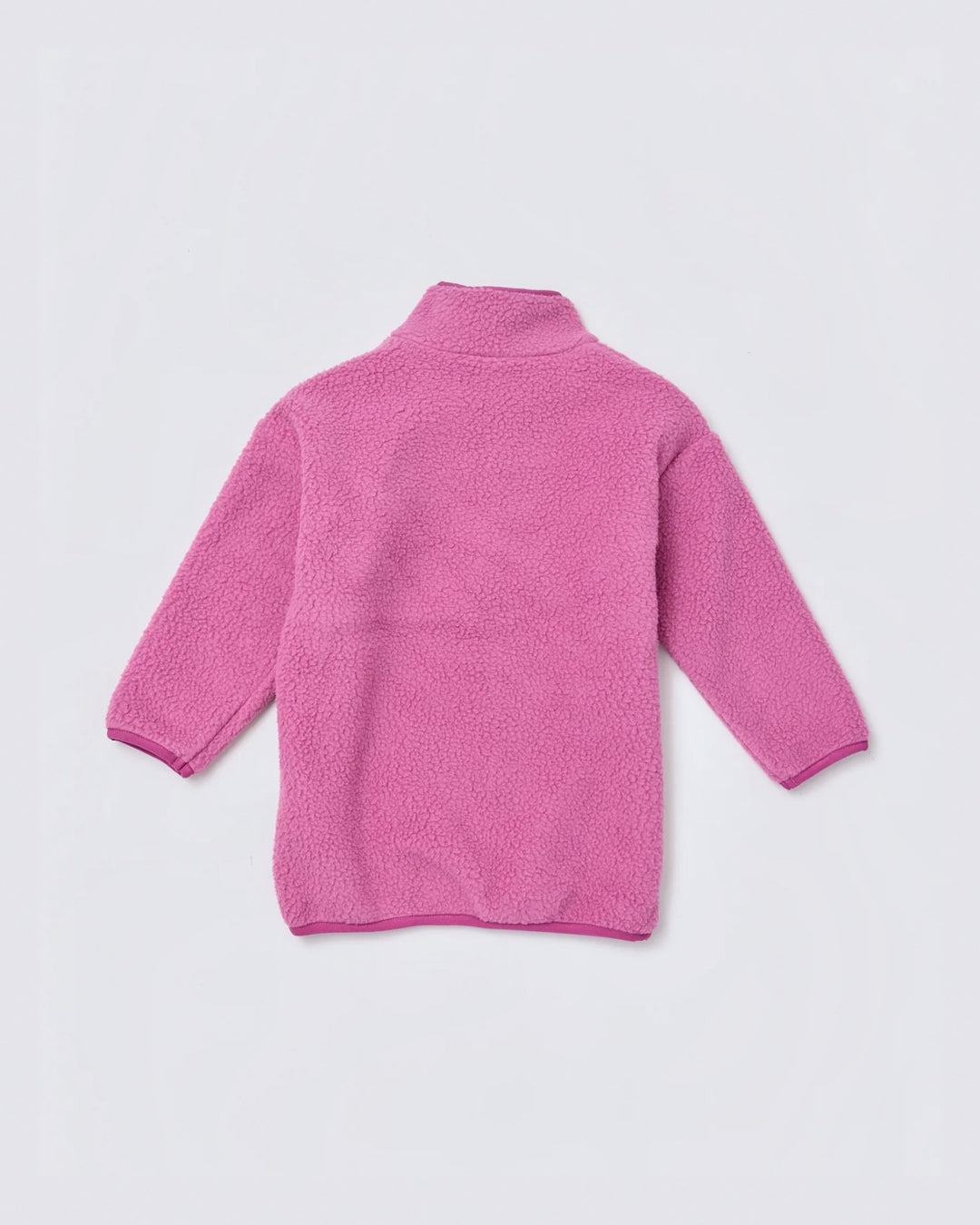 Kids quarter zip fleece in Wild Berry | Rainkoat