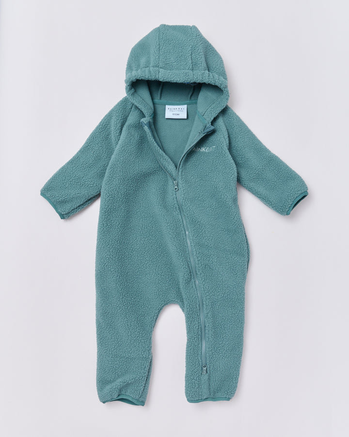 Fleece Onesie - Forest Green