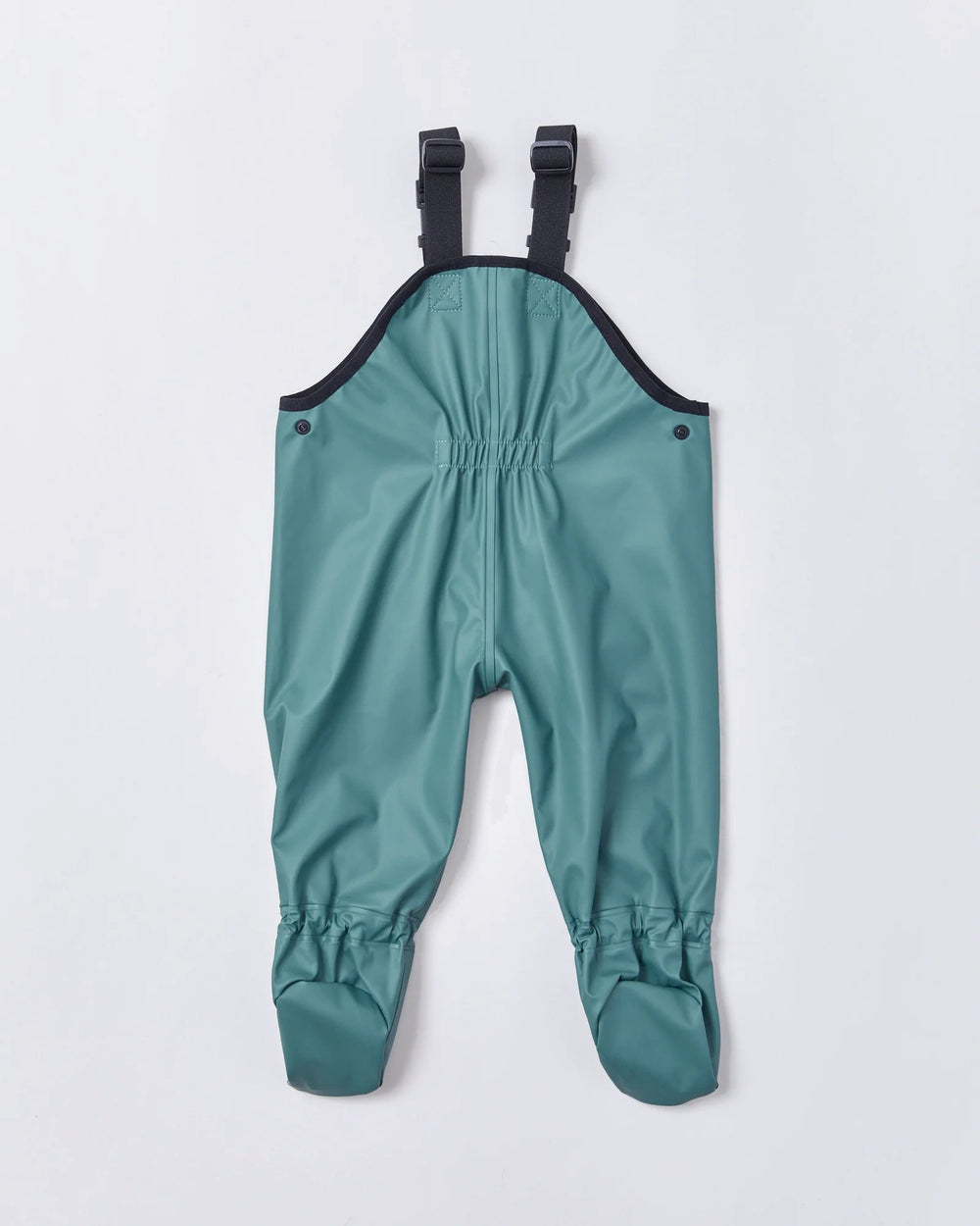 Baby waterproof overall crawlers in Forest Green | Rainkoat