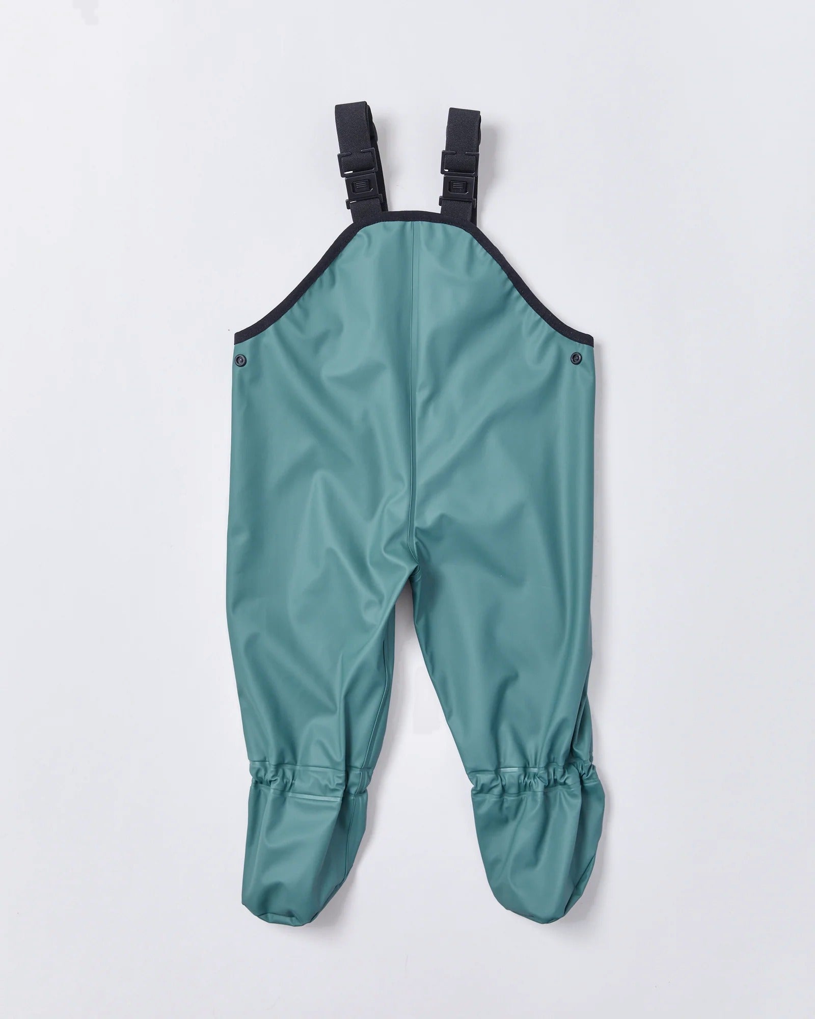 Baby waterproof overall crawlers in Forest Green | Rainkoat