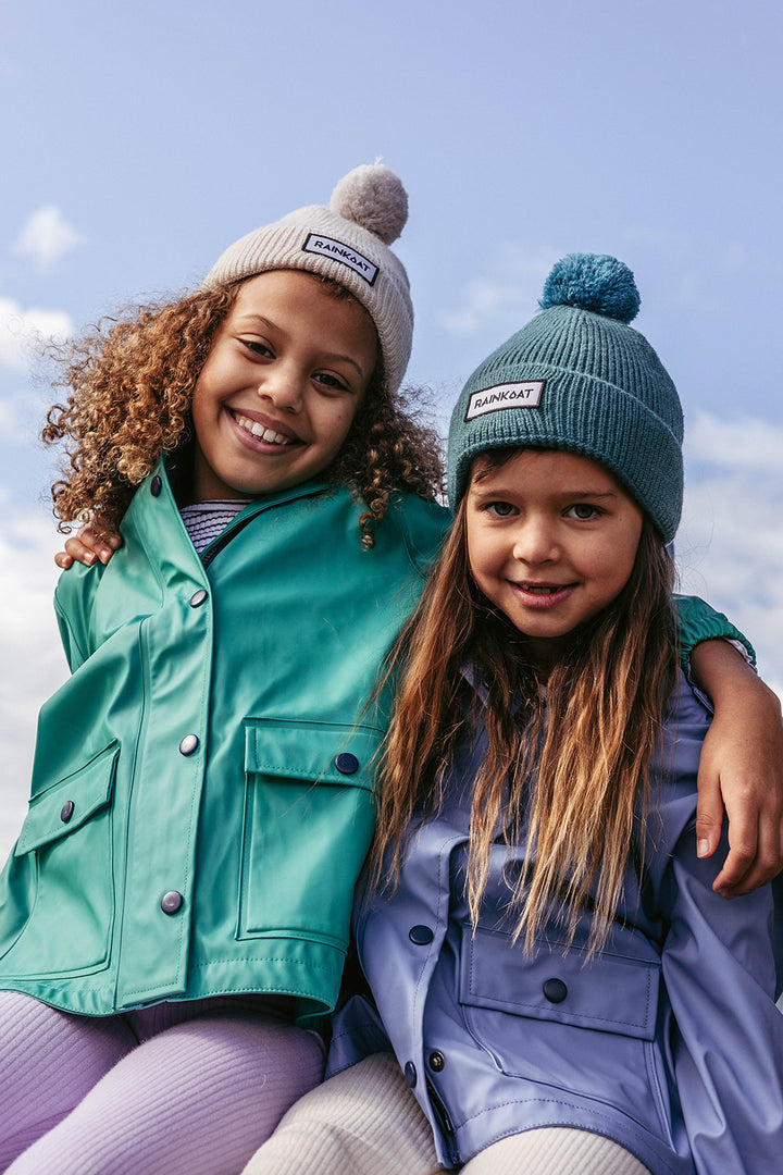 Pom Pom Beanie - Forest Green