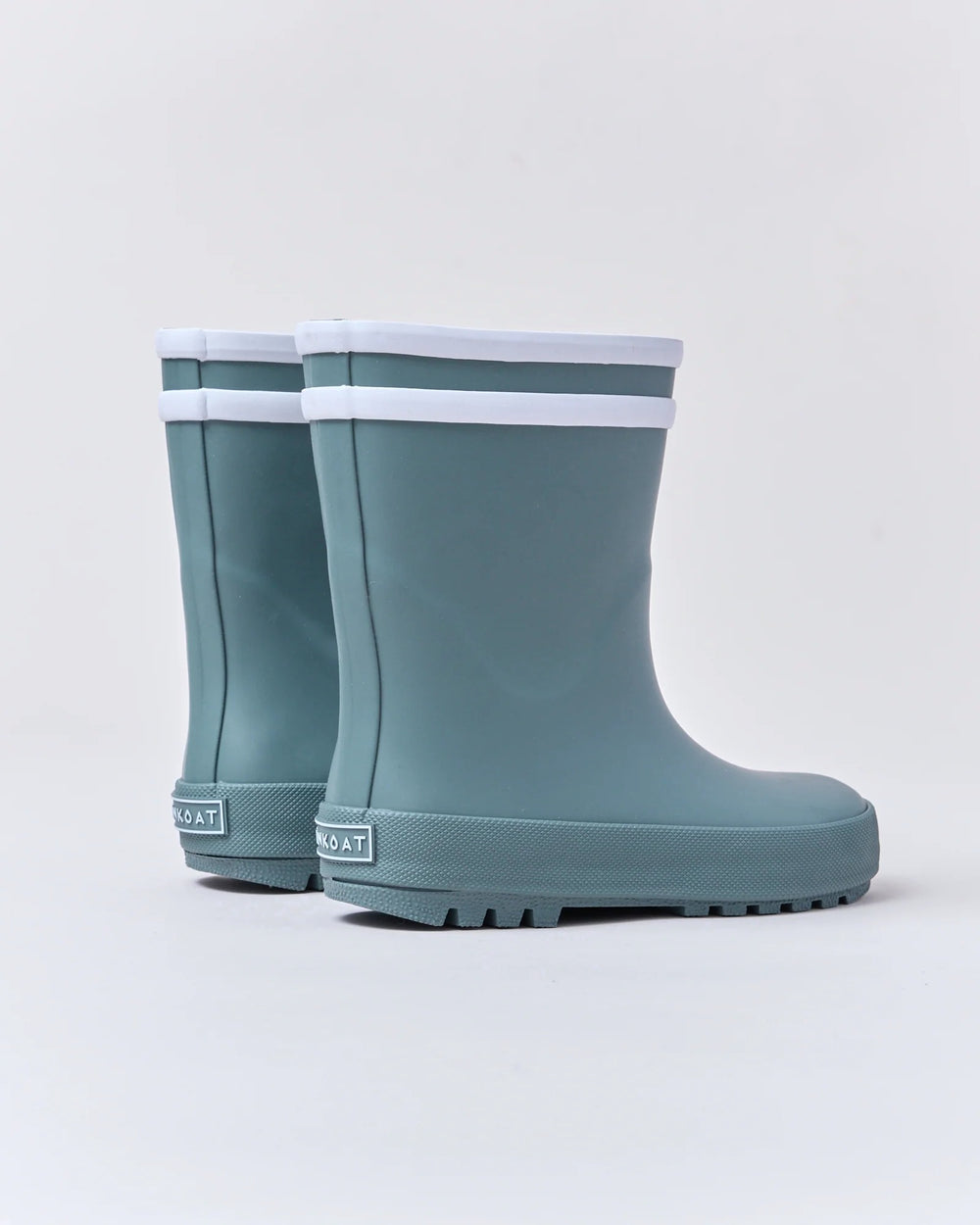 Kids gumboots in Forest Green | Rainkoat
