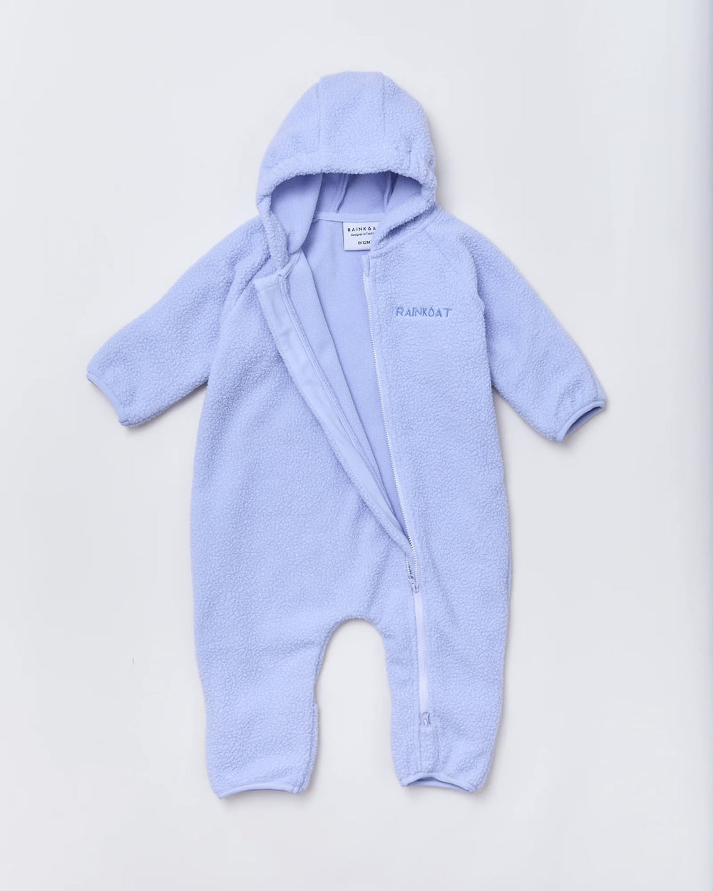 Baby fleece onesie in Lavender | Rainkoat