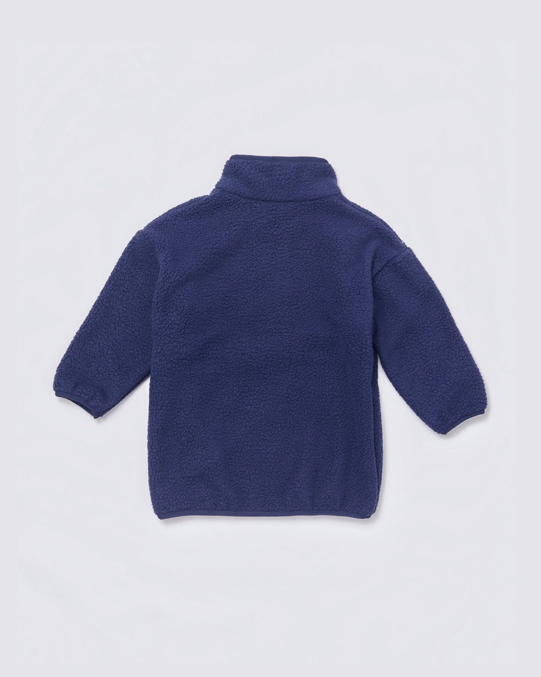 Kids quarter zip fleece in Midnight Navy | Rainkoat