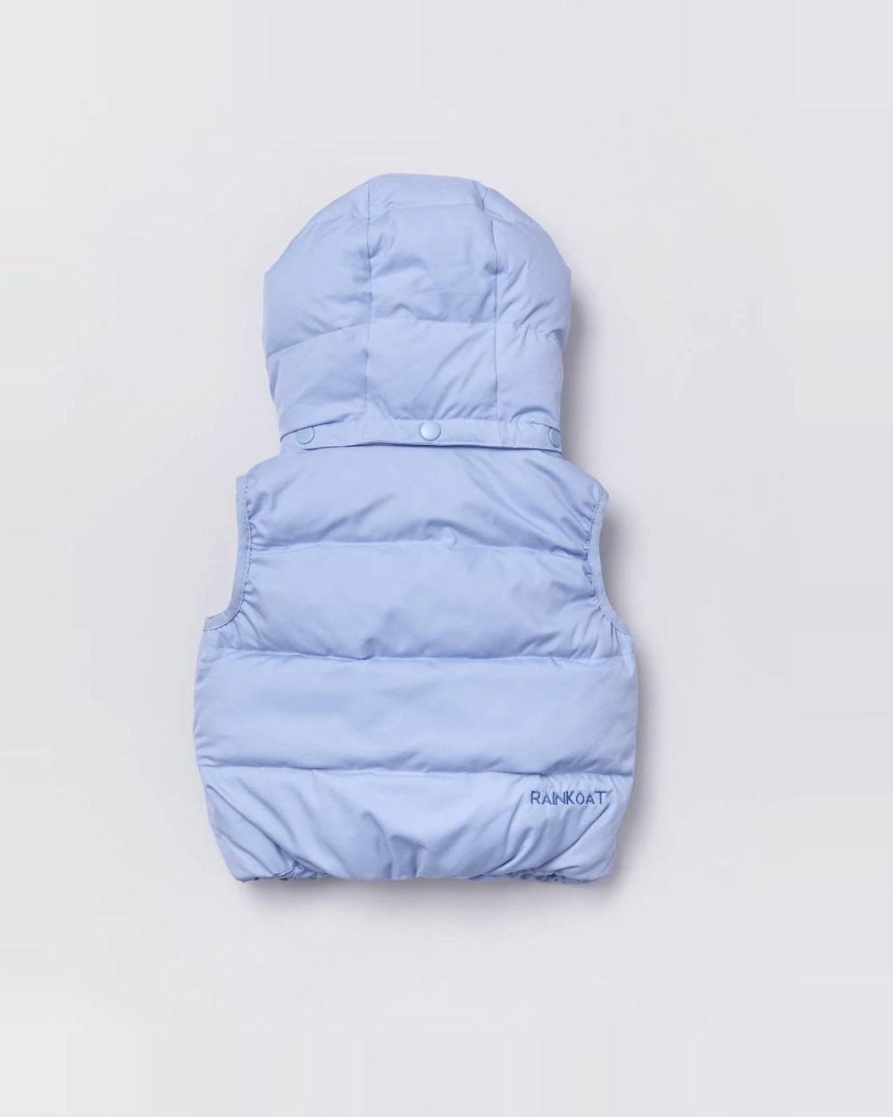 Kids puffer vest in Lavender | Rainkoat