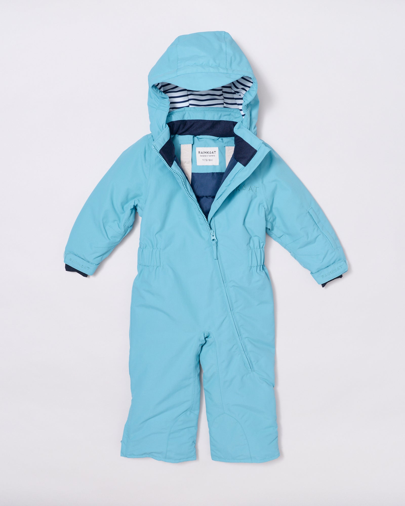 Ski Suit - Aqua Blue