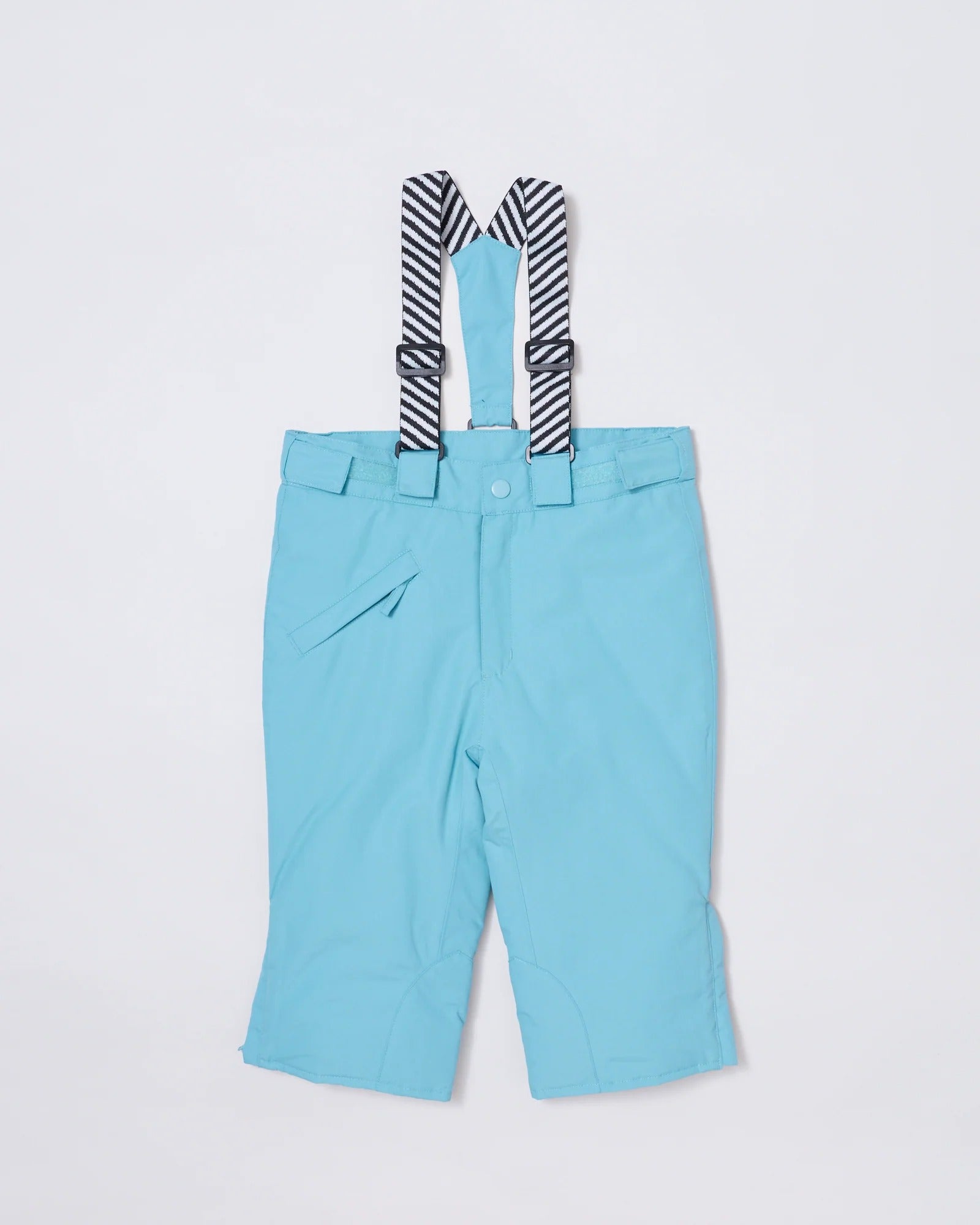 Kids waterproof ski pants in Aqua Blue | Rainkoat