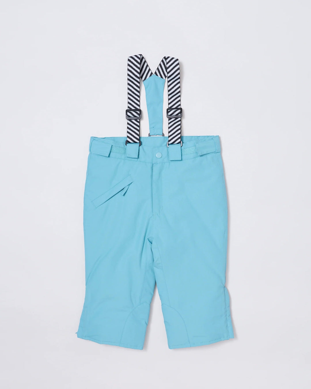 Kids waterproof ski pants in Aqua Blue | Rainkoat