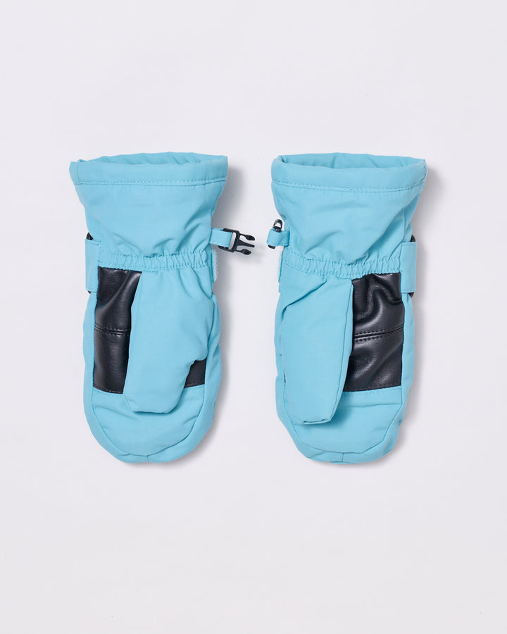 Ski Mittens - Aqua Blue