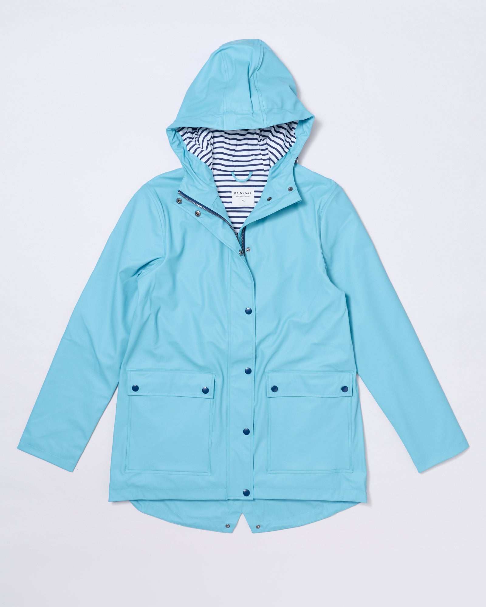 Adult Stripy Sailor - Aqua Blue