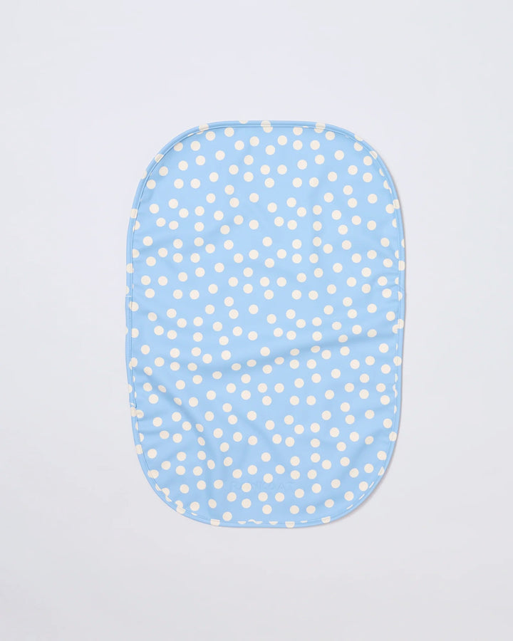 Baby waterproof change mat in Blue Confetti | Rainkoat