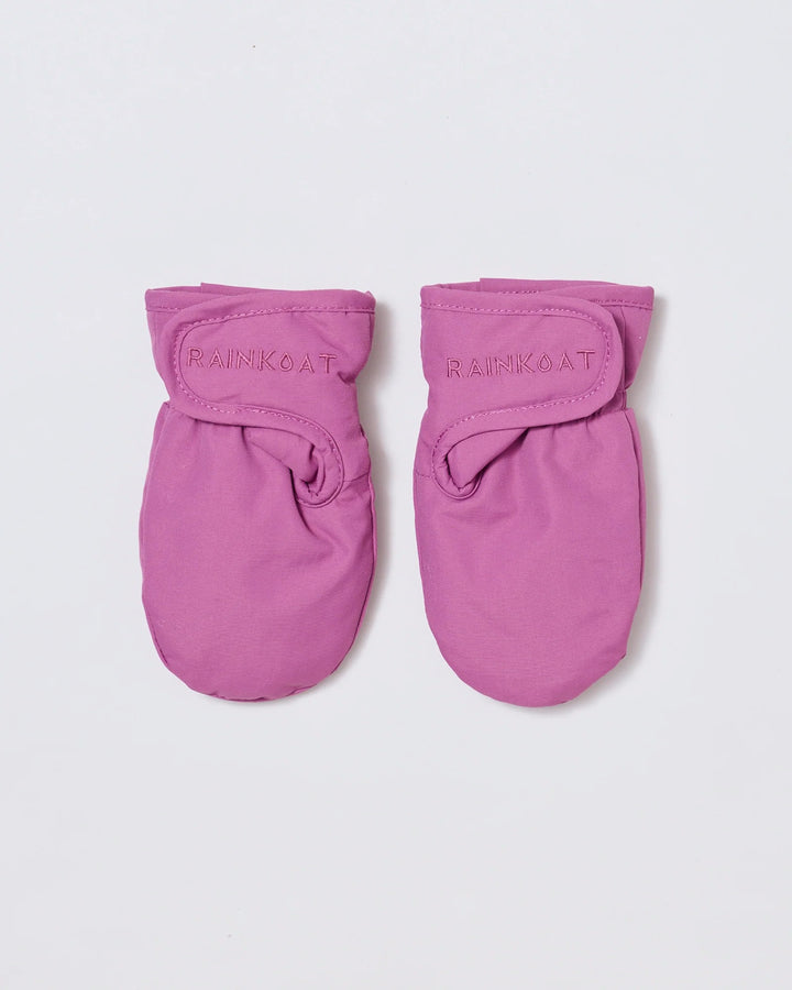 Baby waterproof mittens in Wild Berry | Rainkoat