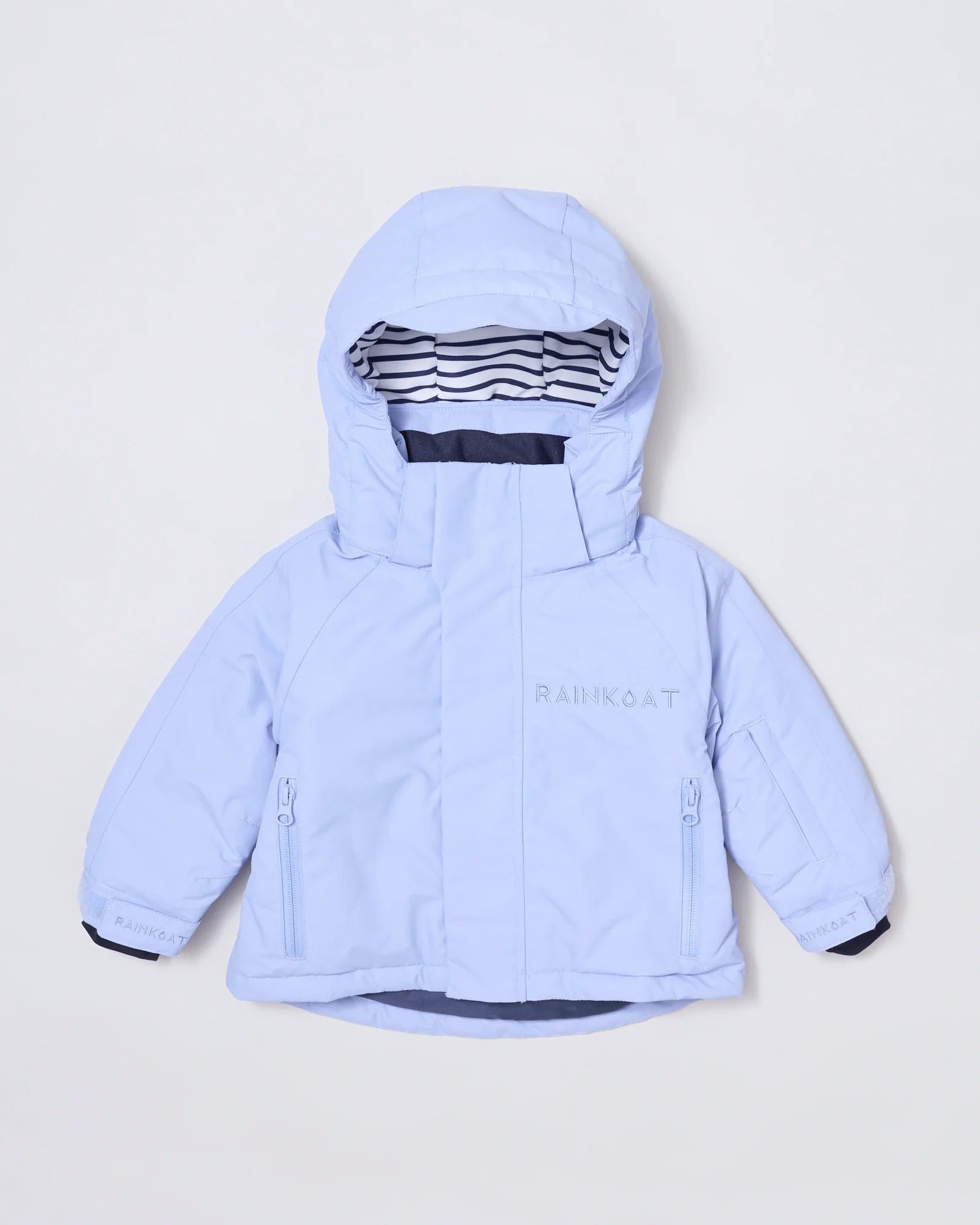 Kids waterproof ski jacket in Lavender | Rainkoat