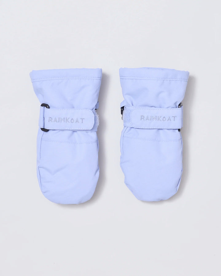 Kids waterproof ski mittens in Lavender | Rainkoat