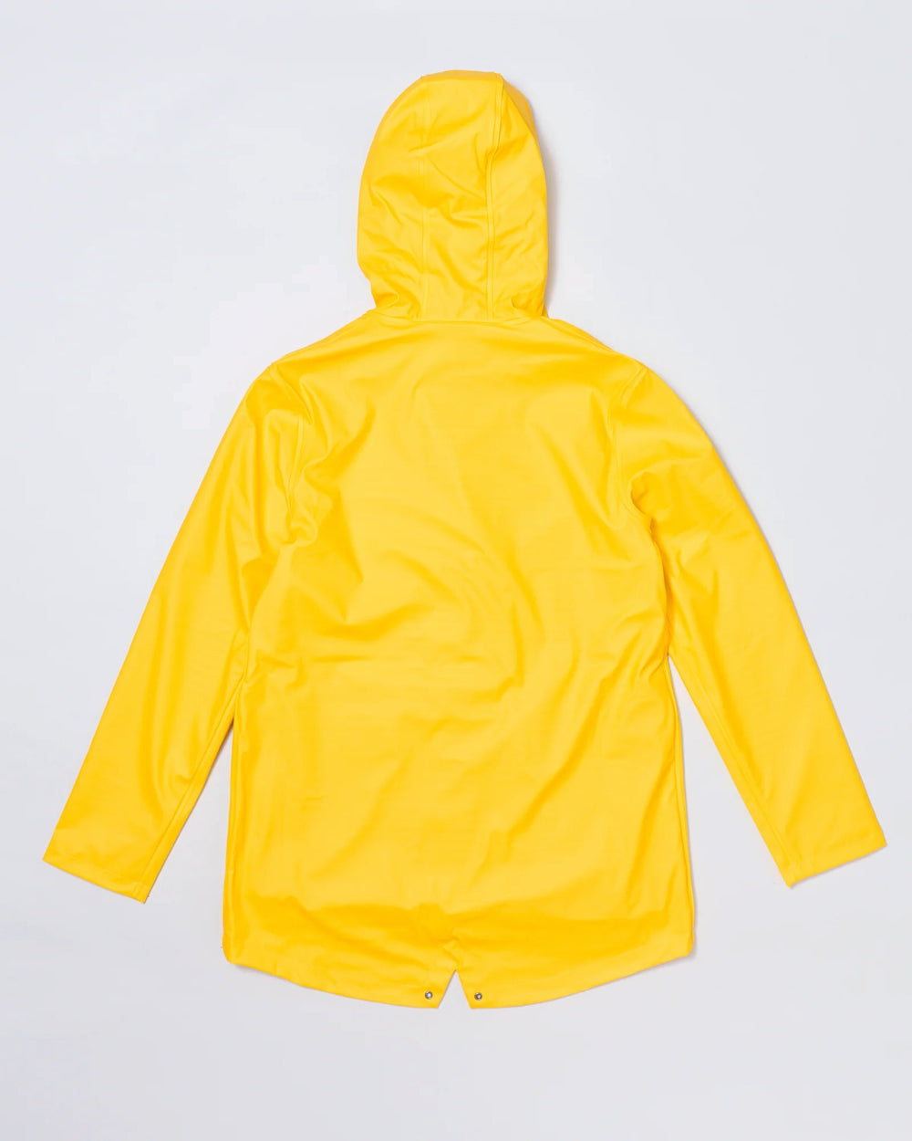 Adult waterproof Stripy Sailor raincoat in Yellow | Rainkoat