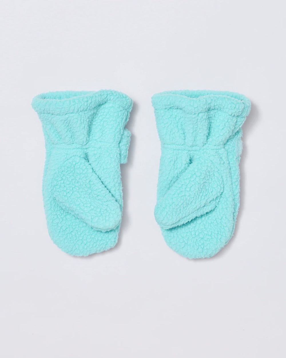 Kids fleece mittens in Aqua Blue | Rainkoat