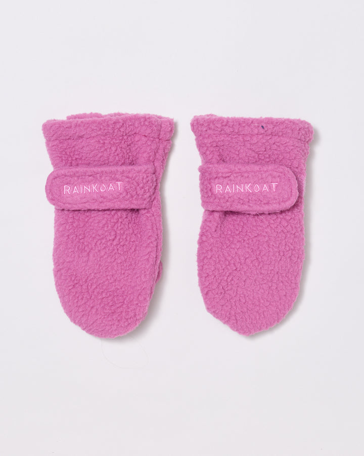 Fleece Mittens - Wild Berry