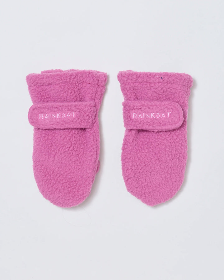 Kids fleece mittens in Wild Berry | Rainkoat