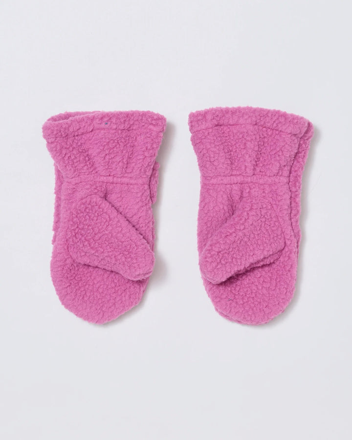 Kids fleece mittens in Wild Berry | Rainkoat