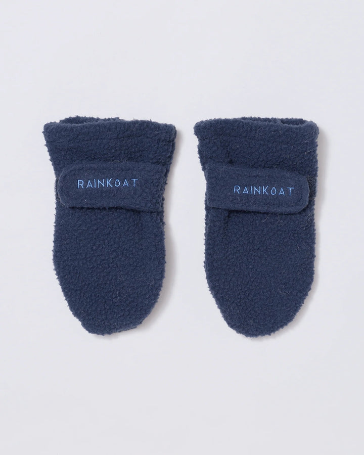 Kids fleece mittens in Midnight Navy | Rainkoat