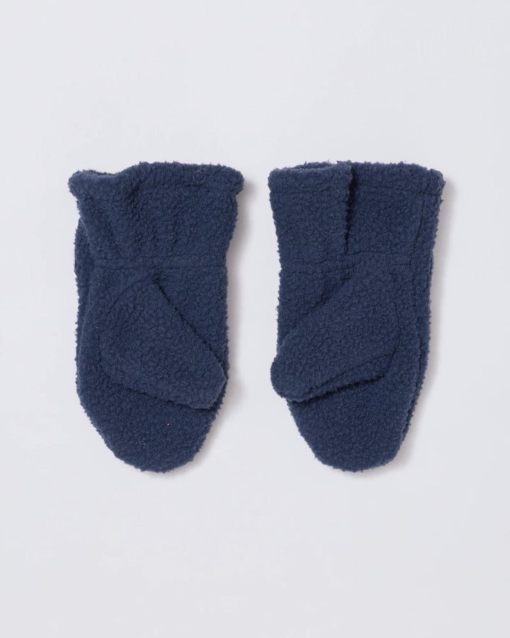 Kids fleece mittens in Midnight Navy | Rainkoat