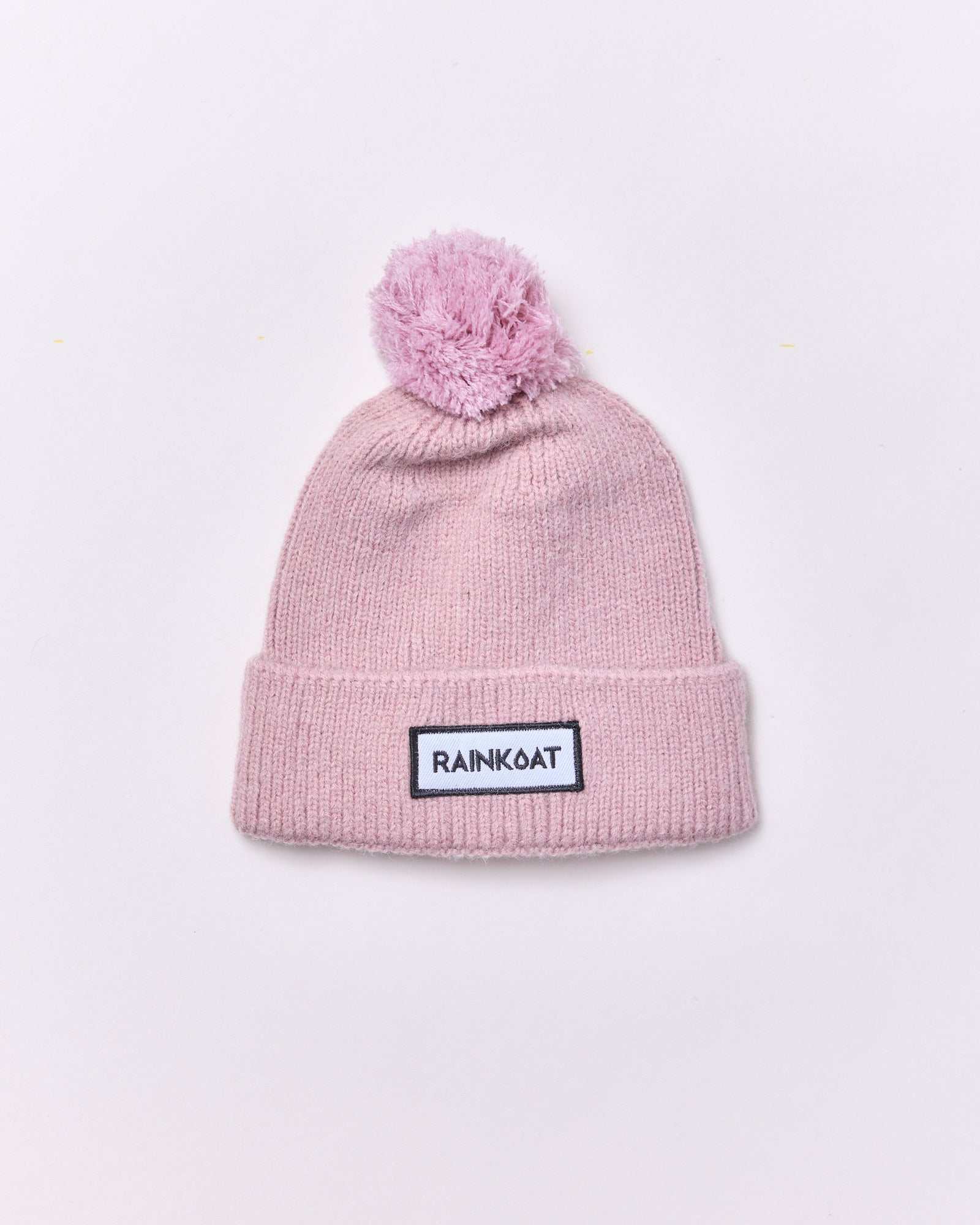 Pom Pom Beanie | Blush Pink | Rainkoat