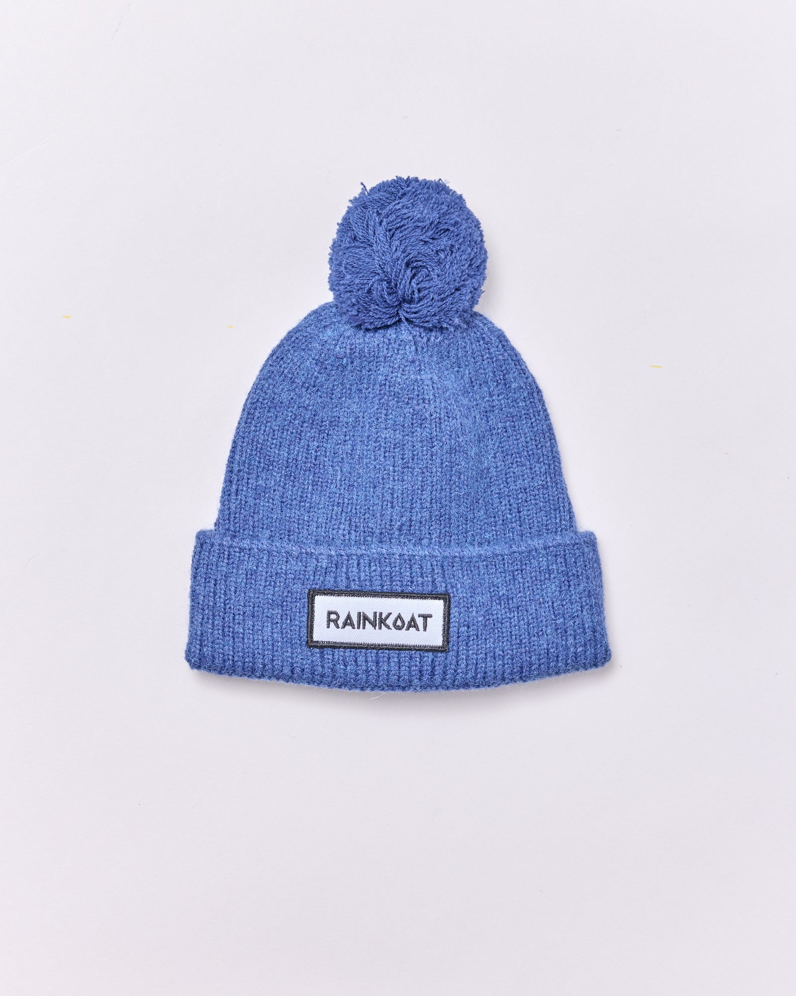 Pom Pom Beanie | Blue | Rainkoat