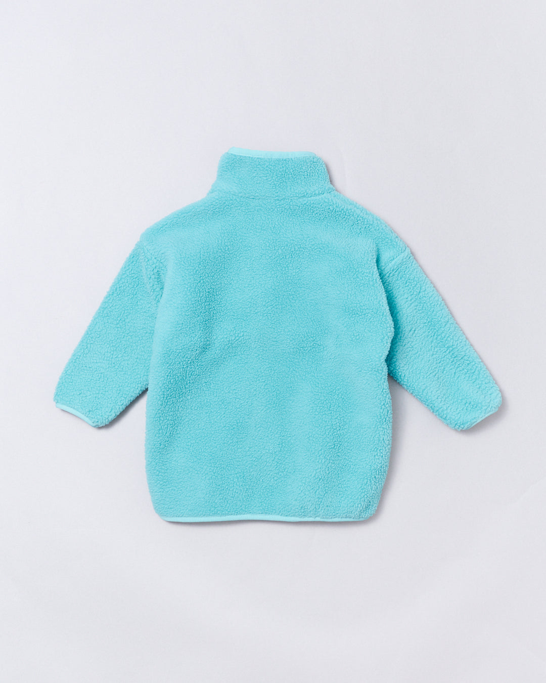 Quarter Zip Fleece - Aqua Blue
