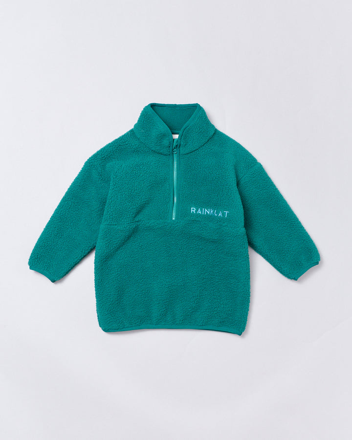 Quarter Zip Fleece - Dark Teal