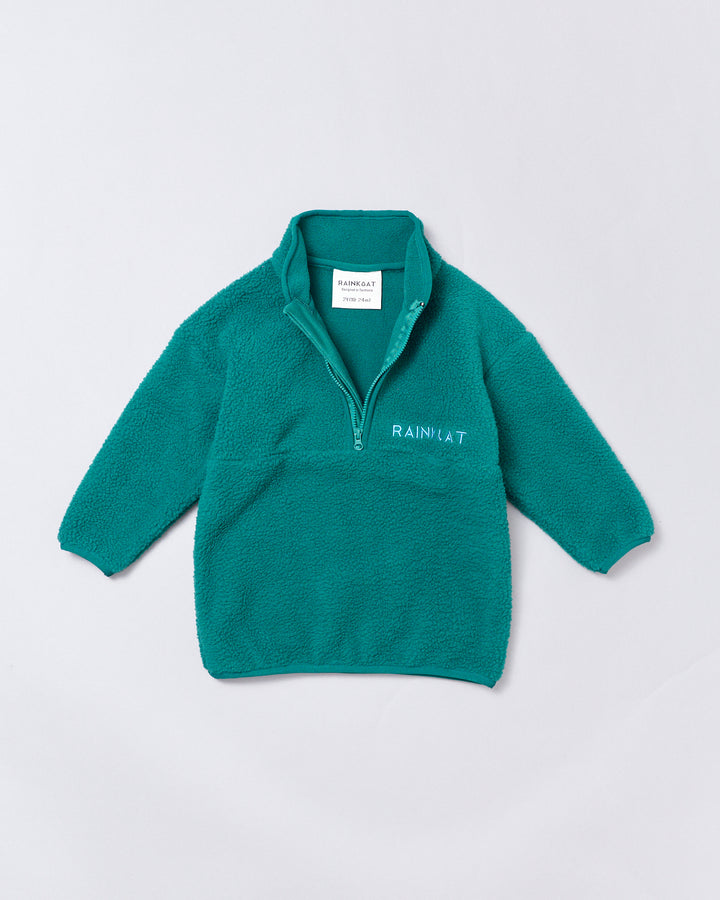 Quarter Zip Fleece - Dark Teal