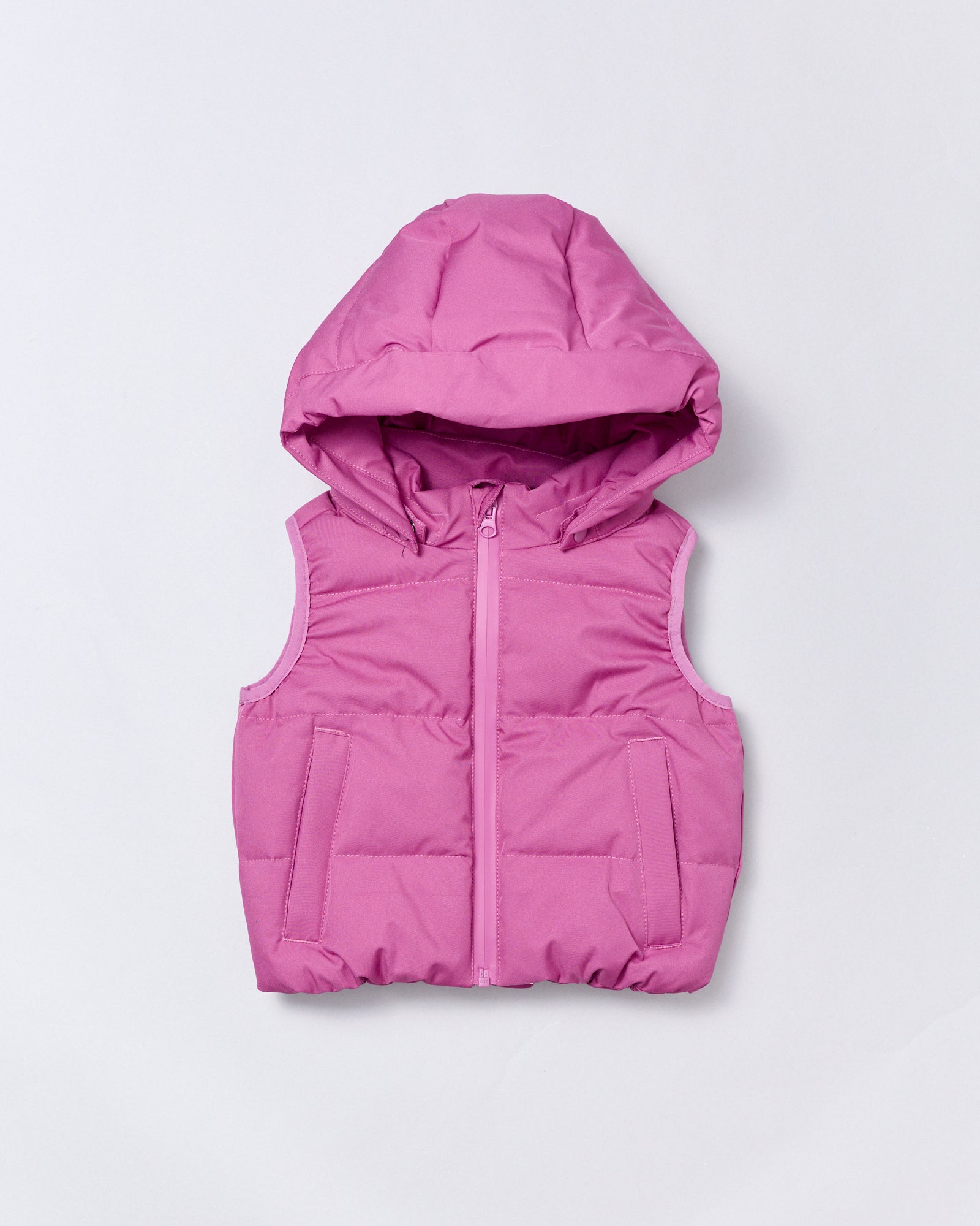 Puffer Vest - Wild Berry