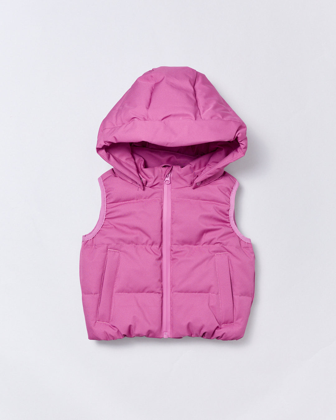 Puffer Vest - Wild Berry