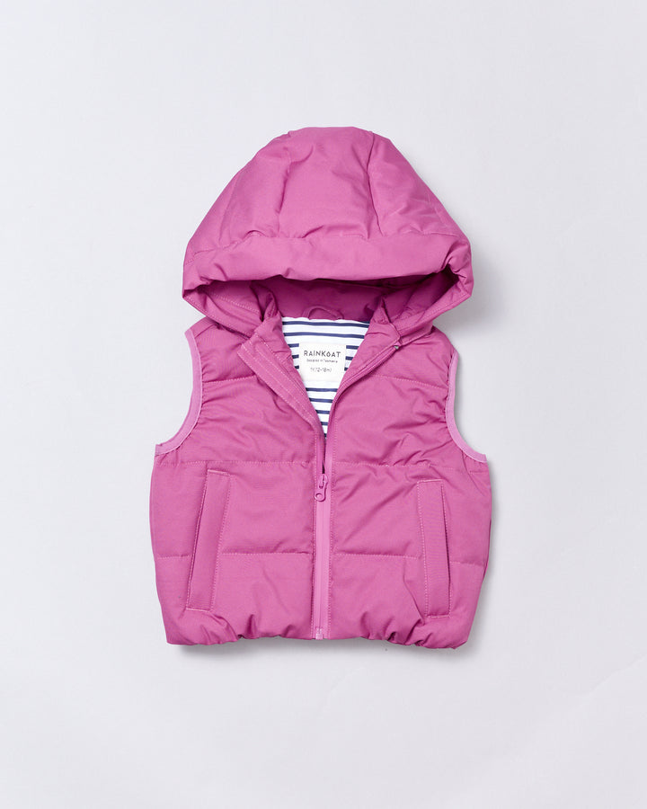 Puffer Vest - Wild Berry