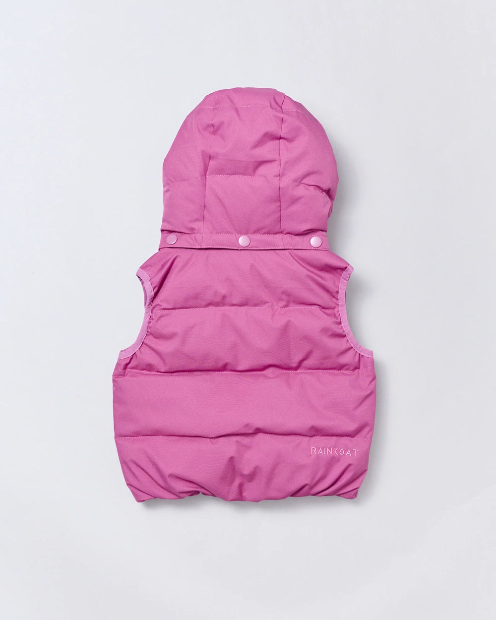 Kids puffer vest in Wild Berry | Rainkoat