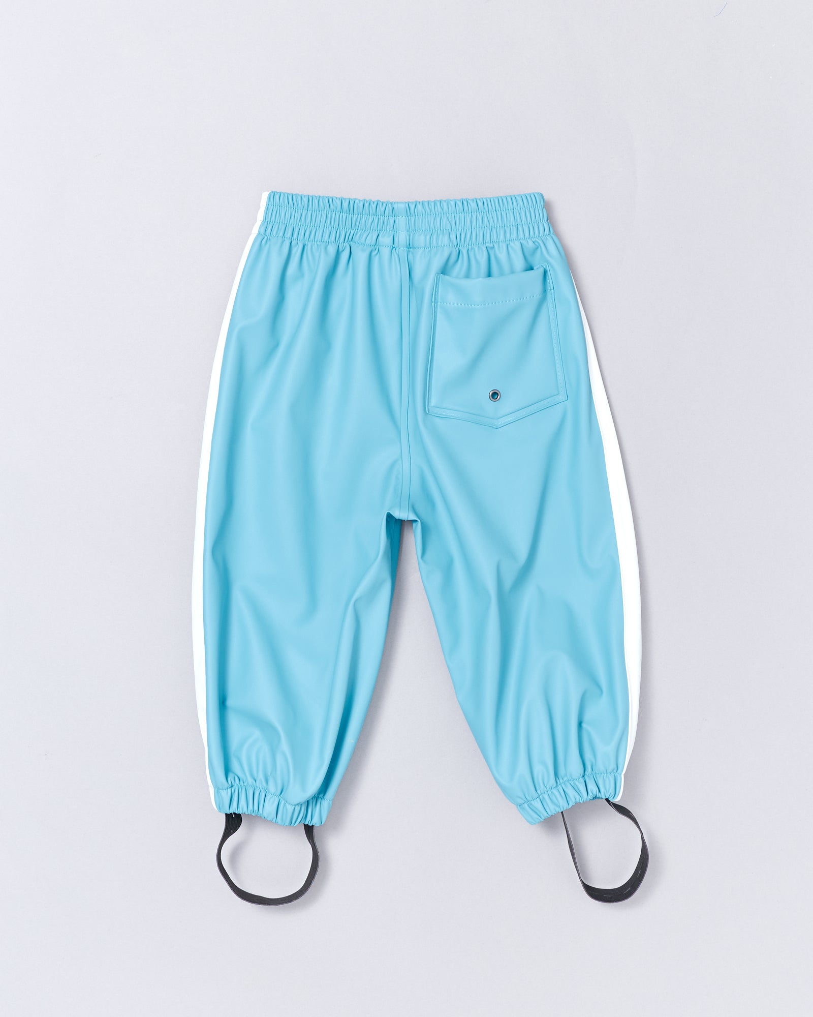 Rain Pants - Aqua Blue Stripe