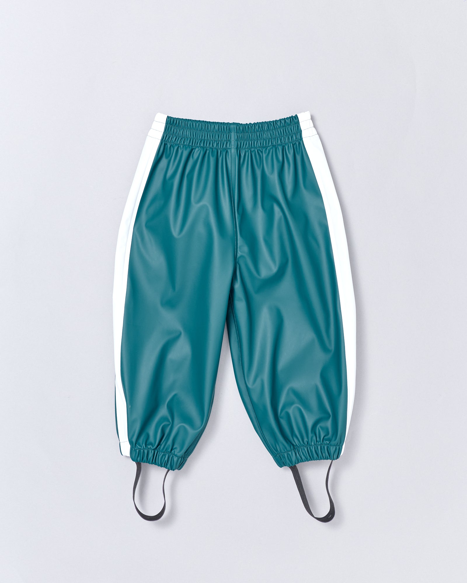 Rain Pants - Dark Teal Stripe