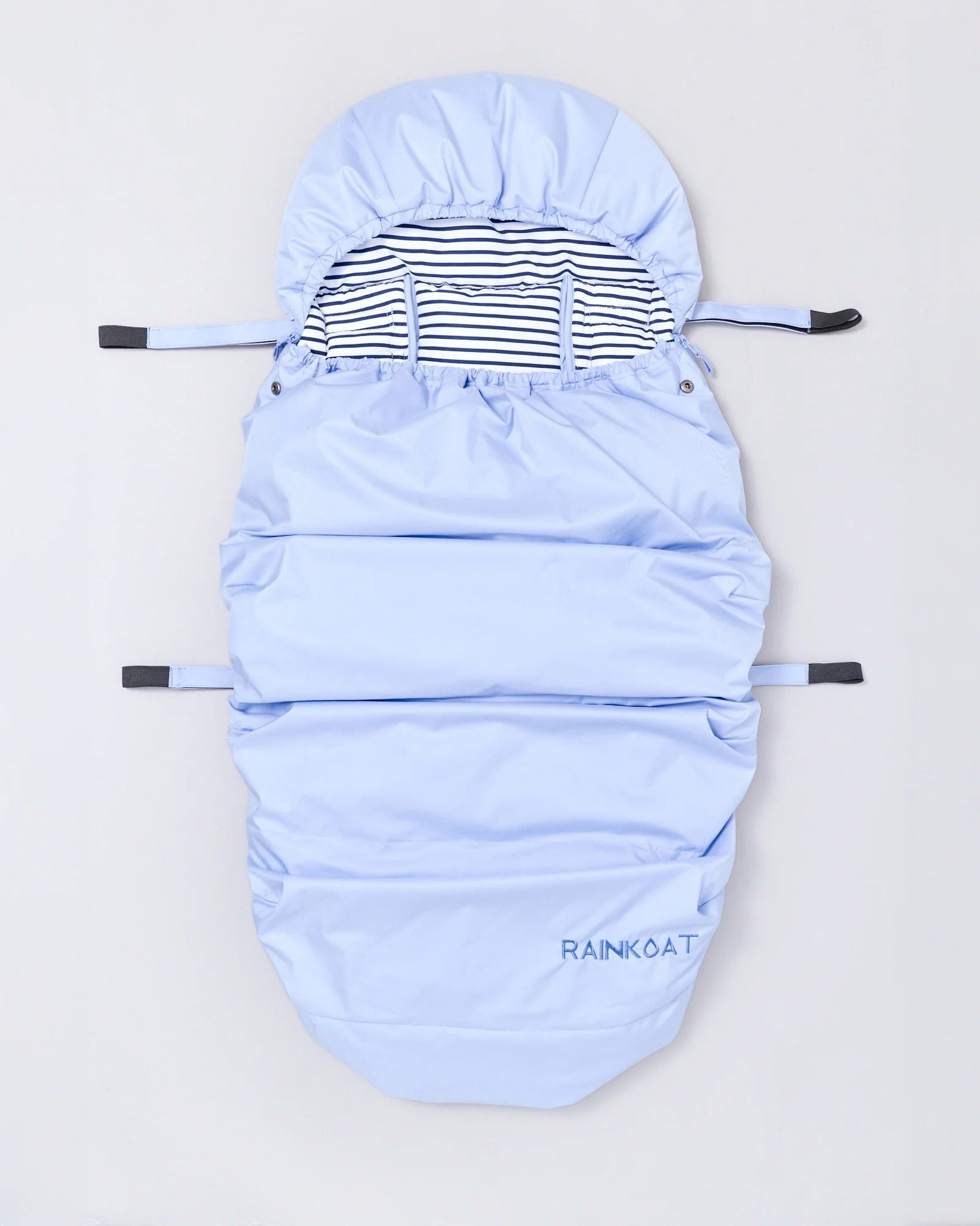 Waterproof pram footmuff in Lavender | Rainkoat