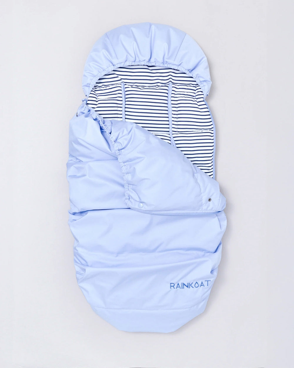 Waterproof pram footmuff in Lavender | Rainkoat